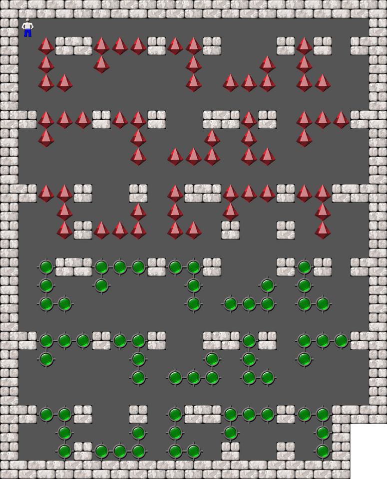 Sokoban Cosmac 10 level 47